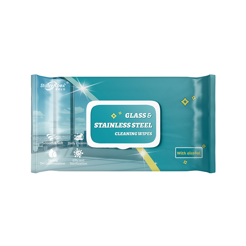 Glass&Stainless Steel Cleaning Wipes